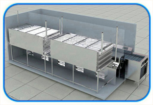 iqf freezer for leafy vegetables