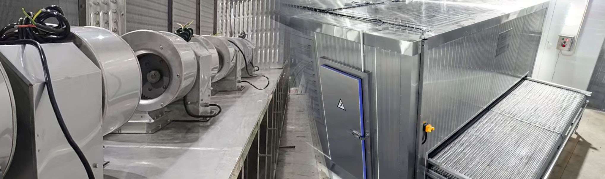 Impingement iqf freezer