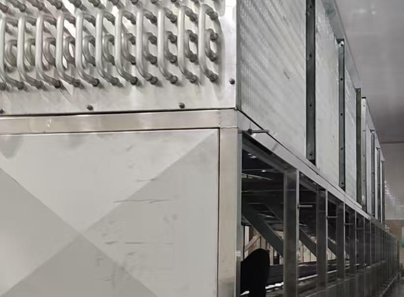 evaporator of impingement freezer