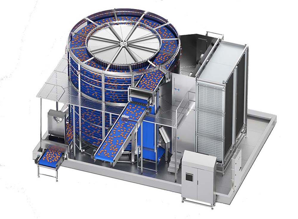 iqf spiral freezer