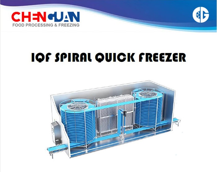 iqf spiral quick freezer