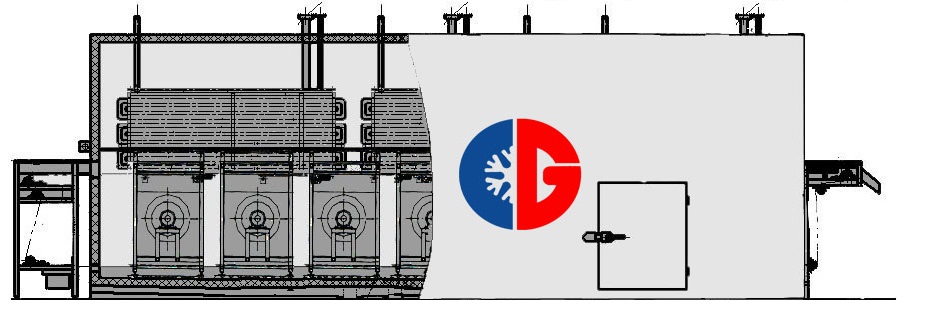 fluidized bed iqf freezer