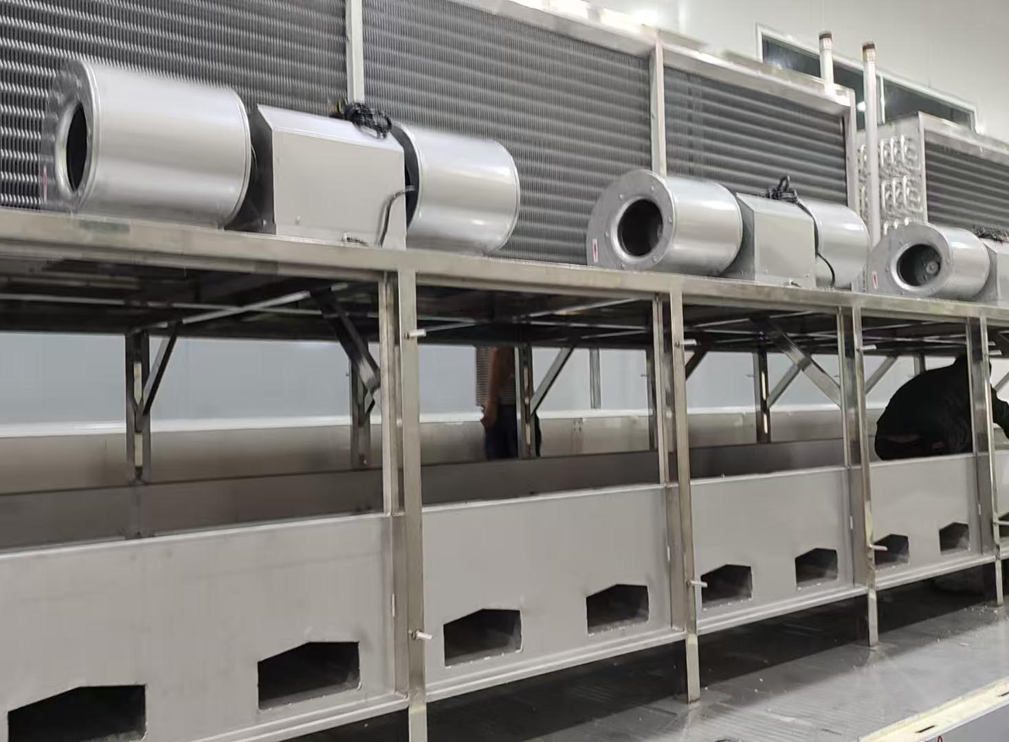 iqf quick freezing tunnel