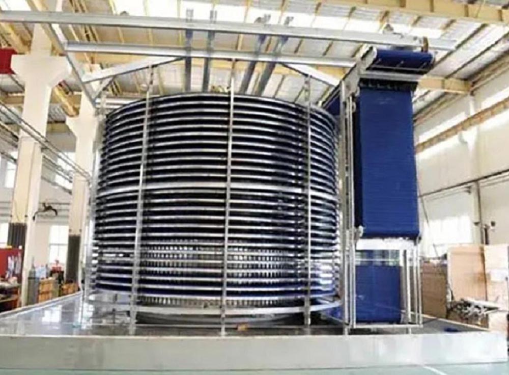 spiral quick freezing machine